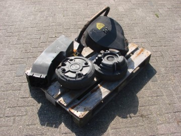 Toro blower met grasvanger