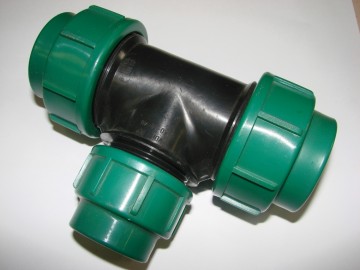 PE verloop t-stuk 40x32x40  L7.16.040