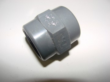 PVC draadsok 3/4 x 3/4"  L3.26.025