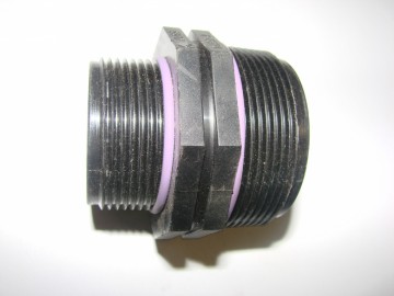 PP verloopnippel 2 x 1 1/2" 3.44.710
