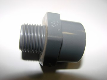 PVC puntstuk 1/2"x 25   L1.40.010