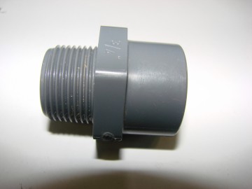 PVC Puntstuk 3/4" x 25   L1.40.015