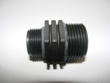 PP verloopnippel 1 x 3/4