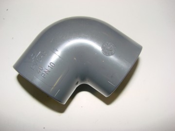 PVC knie 90 gr. 40 mm       L2.25.041