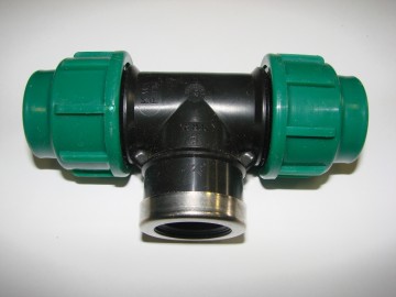 PE verloop T-stuk 25 x 3/4 x 25 L7.15.025