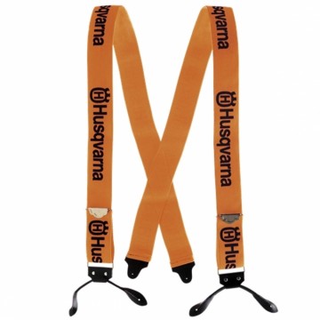 Husqvarna bretels (leren lussen)