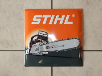Metalen bord Stihl
