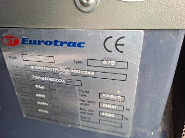 Eurotrac th256 825u 23