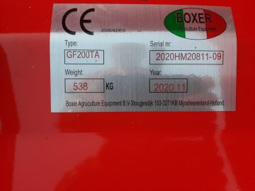 Hsm grondfrees gf200ta 11