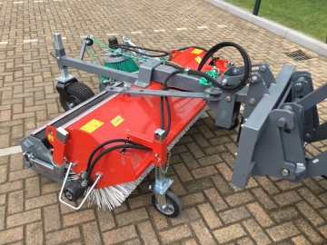 Hsm veegborstel met zijborstel 3