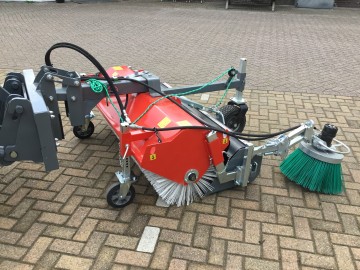 Hsm veegborstel met zijborstel 5