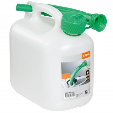 Jerrycan 5 ltr transparant