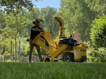 Jo beau m500 hakselaar houtversnipperaar broyeur chipper hacksler actie2