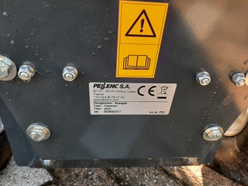 Pellenc veegmachine 11