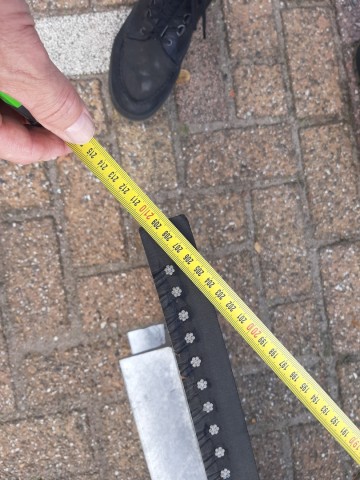 Rubberschuif 210m giant 7