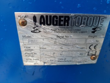 Sleuvenfrees auger torque 8