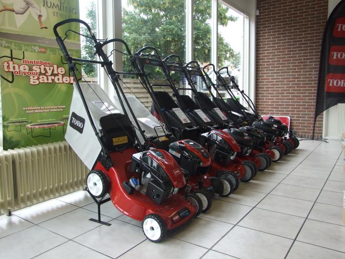 Toro benzine grasmaaiers